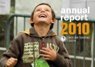 annual report - Terre des Hommes Suisse