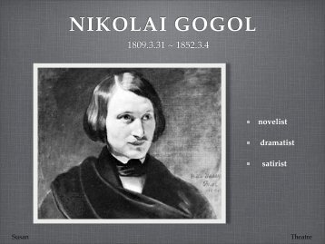 NIKOLAI GOGOL - nocookie.net
