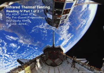 Understanding Infrared Thermography Reading 4 Part 1 of 2