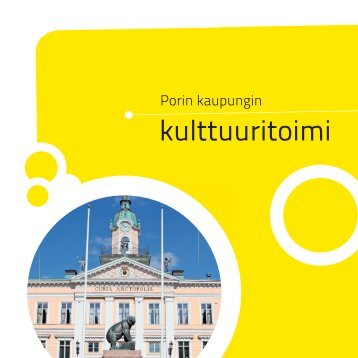 Kulttuuritoimen yleisesite - Pori