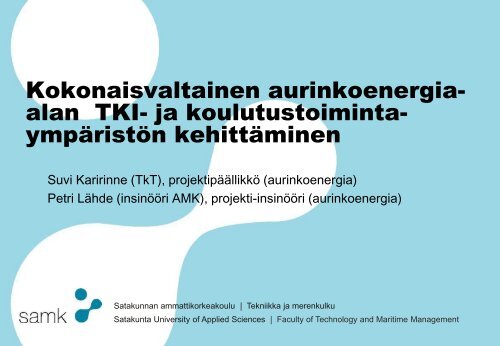 TKI- toiminta - Pori