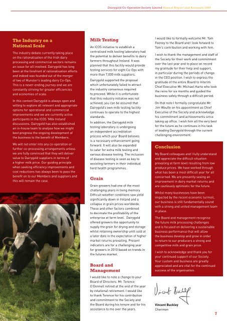 Annual Report 2009 - Dairygold