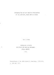 Determination of Net Protein Utilization of two low-cost, high-protein ...