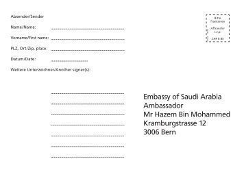 Embassy of Saudi Arabia Ambassador Mr Hazem Bin Mohammed ...