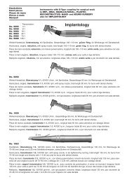 Implantology - Tatum Surgical Inc.