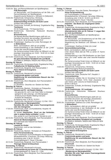 der Stadt Friedrichroda mit den Ortsteilen Finsterbergen und Ernstroda