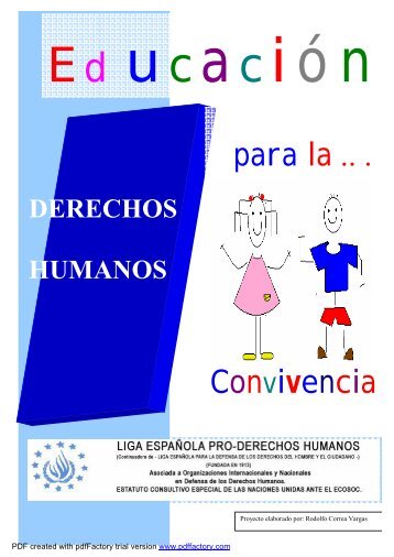 folleto entero - Liga EspaÃ±ola Pro Derechos Humanos