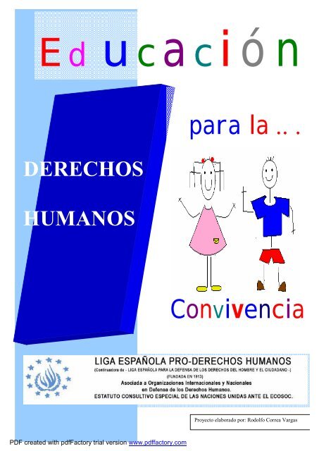 folleto entero - Liga EspaÃ±ola Pro Derechos Humanos