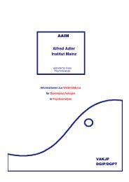 AAIM Alfred Adler Institut Mainz