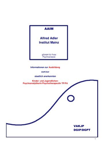 Infos - Alfred Adler Institut Mainz