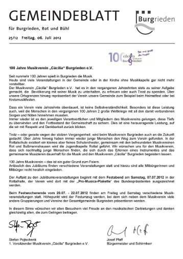 schnell informiert - Burgrieden