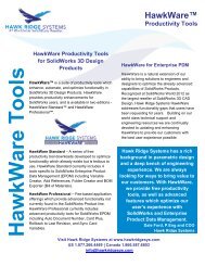 HawkWare Tools - Hawk Ridge Systems