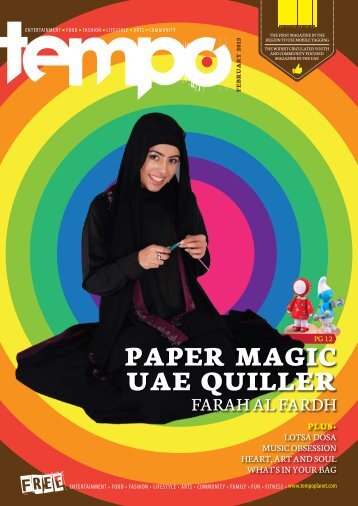 PAPER MAGIC UAE QUILLER - Tempoplanet