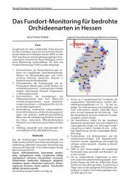 Das Fundort-Monitoring für bedrohte Orchideenarten ... - AHO-Hessen