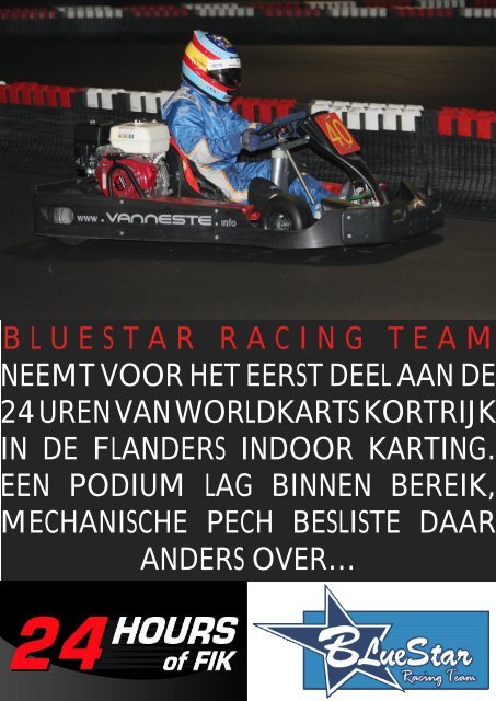 bluestar racing team neemt voor het eerst deel aan de 24 uren van ...