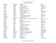 ISTAT EUROPE 2012 ATTENDEE LIST ALPHA BY COMPANY Last ...