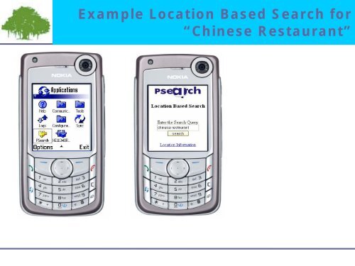 Location Based Web Search on GSM/GPRS Mobile ... - WWW2006