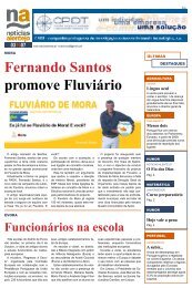 Fernando Santos promove FluviÃ¡rio