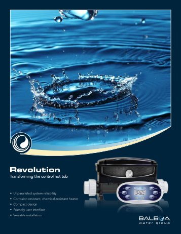 Revolution Sell Sheet - Balboa Water Group