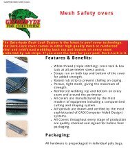 GatorHyde Mesh Safety Covers - Imperial Pools