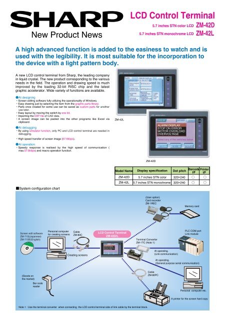 LCD Control Terminal - Soliton