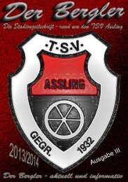 Der Bergler III - TSV Assling