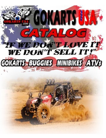 GokartsUSA-2016 Catalog - Go Karts | Mini Bikes | ATV | plus 11,000 Parts