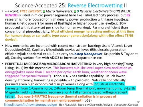 Cold fusion, Tesla, Scalar wave, Torsion field, "Free energy", "Over-unity"..= Really All Pseudo Science? The Coming Paradigm Shift in Commercialized Cleantech Energy With Controversial Geo-Socio-Financial Ramifications