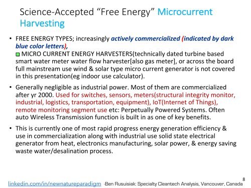 Cold fusion, Tesla, Scalar wave, Torsion field, "Free energy", "Over-unity"..= Really All Pseudo Science? The Coming Paradigm Shift in Commercialized Cleantech Energy With Controversial Geo-Socio-Financial Ramifications