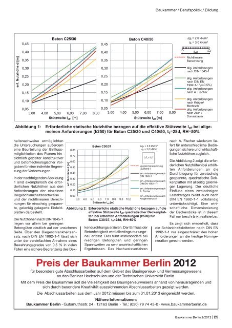 BK-Heft 2/2012 - Baukammer Berlin