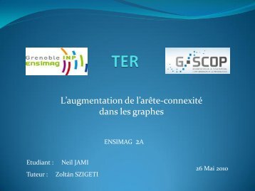 L'augmentation de l'arÃªte-connexitÃ© dans les graphes - Ensiwiki