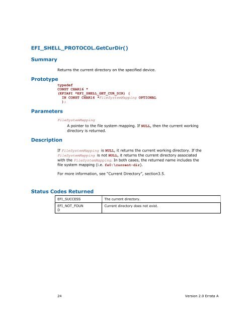 EFI_SHELL_PROTOCOL.GetCur
