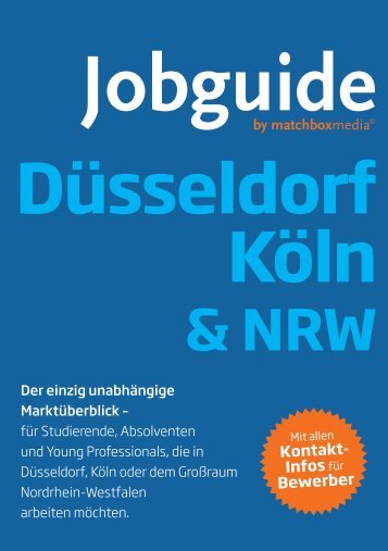 Kontakt- Infos - Jobguide