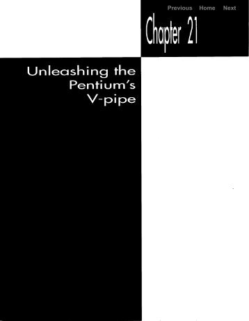 unleashing the pentium's V-pipe