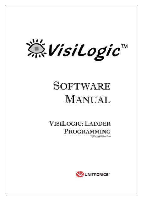 VisiLogic: Ladder Programming - Unitronics