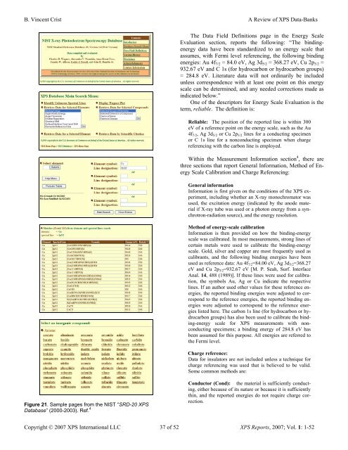 Xps Database Pdf B. Vincent Crist A