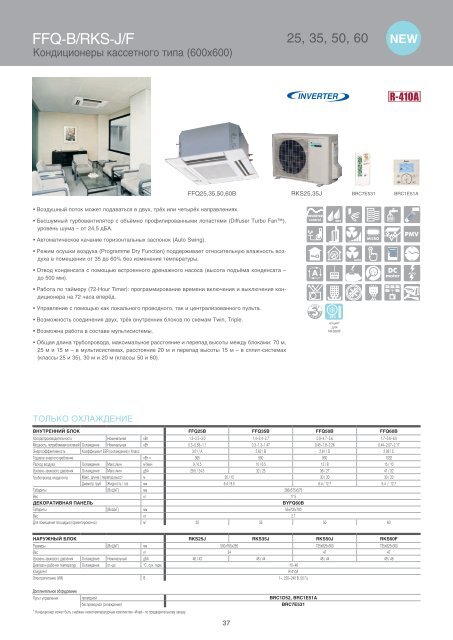 ÐÐ°ÑÐ°Ð»Ð¾Ð³ Ð¾Ð±Ð¾ÑÑÐ´Ð¾Ð²Ð°Ð½Ð¸Ñ Split, Multi, Sky Air, Packaged 2011 Ð³Ð¾Ð´Ð°