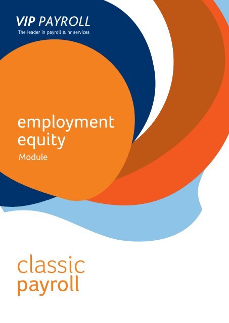Classic Employment Equity.indd - VIP Payroll