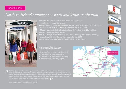 Junction One brochure