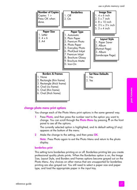 hp psc 2400 photosmart series all-in-one reference guide