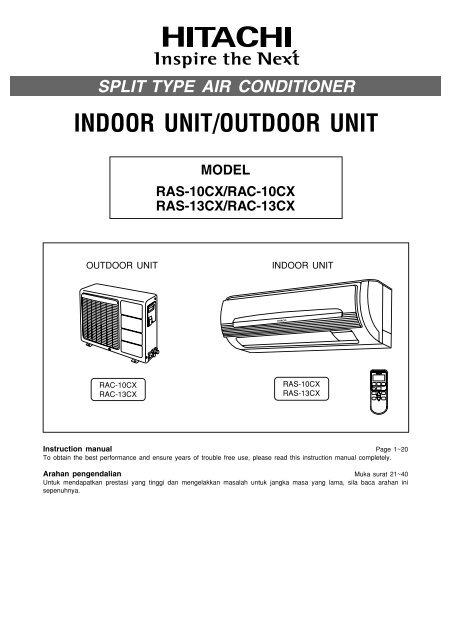 1 - Hitachi Air Conditioning Products