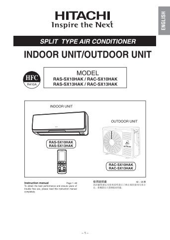 1 - Hitachi Air Conditioning Products