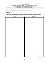 Comment Sheet - Boardman to Hemingway