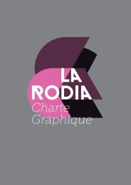 Charte Graphique - La Rodia