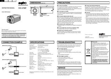 VCC-4790P - sanyocctvrepairs.co.uk