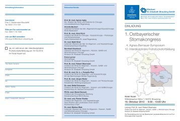 1. Ostbay. Stomakongress