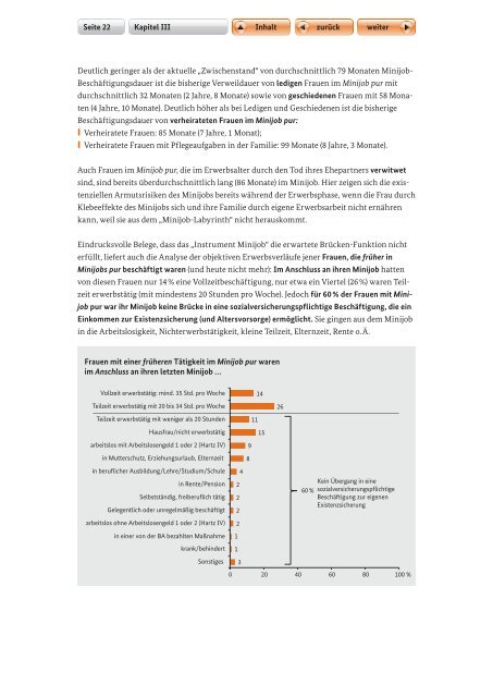 Frauen im Minijob - Bundesministerium fÃ¼r Familie, Senioren ...