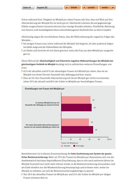 Frauen im Minijob - Bundesministerium fÃ¼r Familie, Senioren ...