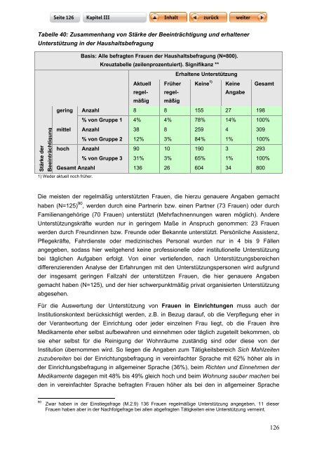 "Langfassung der Studie zur Lebenssituation von Frauen mit ...