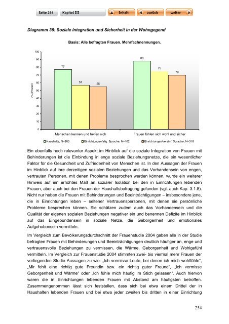 "Langfassung der Studie zur Lebenssituation von Frauen mit ...